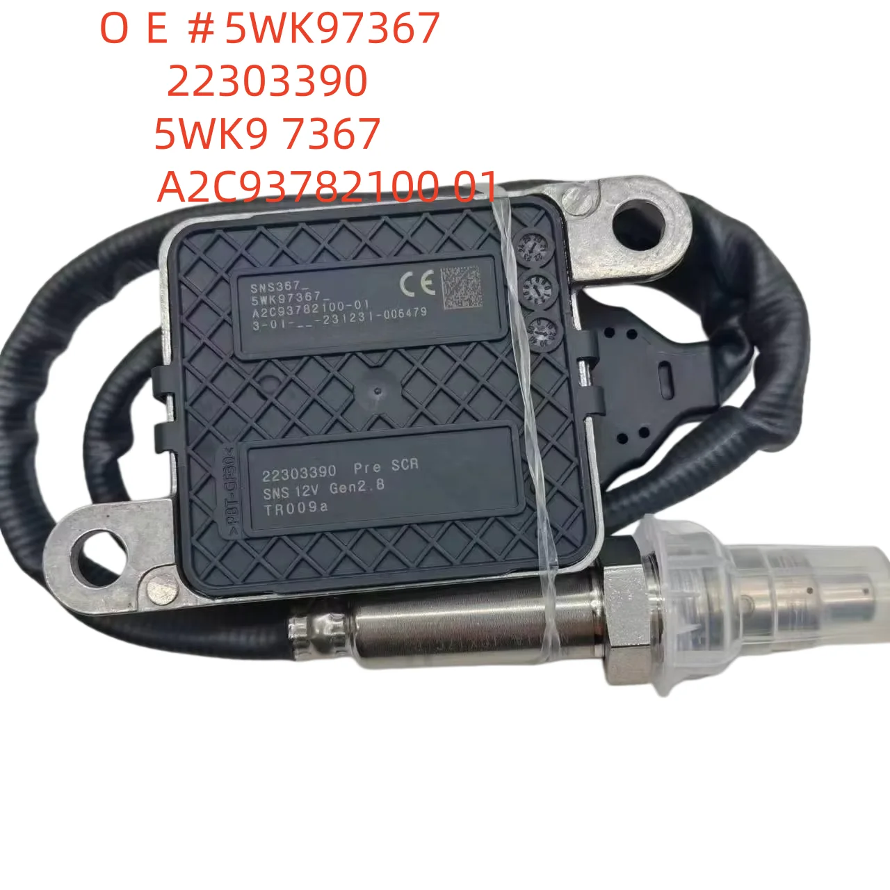 High quality New 12V 5WK97367 22303390 5WK9 7367 A2C93782100 01 Nitrogen Oxygen Sensor For VOLVO truck parts
High quality New 12V 5WK97367 22303390 5WK9 7367 A2C93782100 01 Nitrogen Oxygen Sensor For VOLVO truck parts