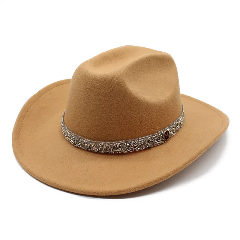 European And American Felt Hat Curved Classic Belt Panama Hat Gentlemen S Hat Curling Hat
European And American Felt Hat Curved Classic Belt Panama Hat Gentlemen S Hat Curling Hat