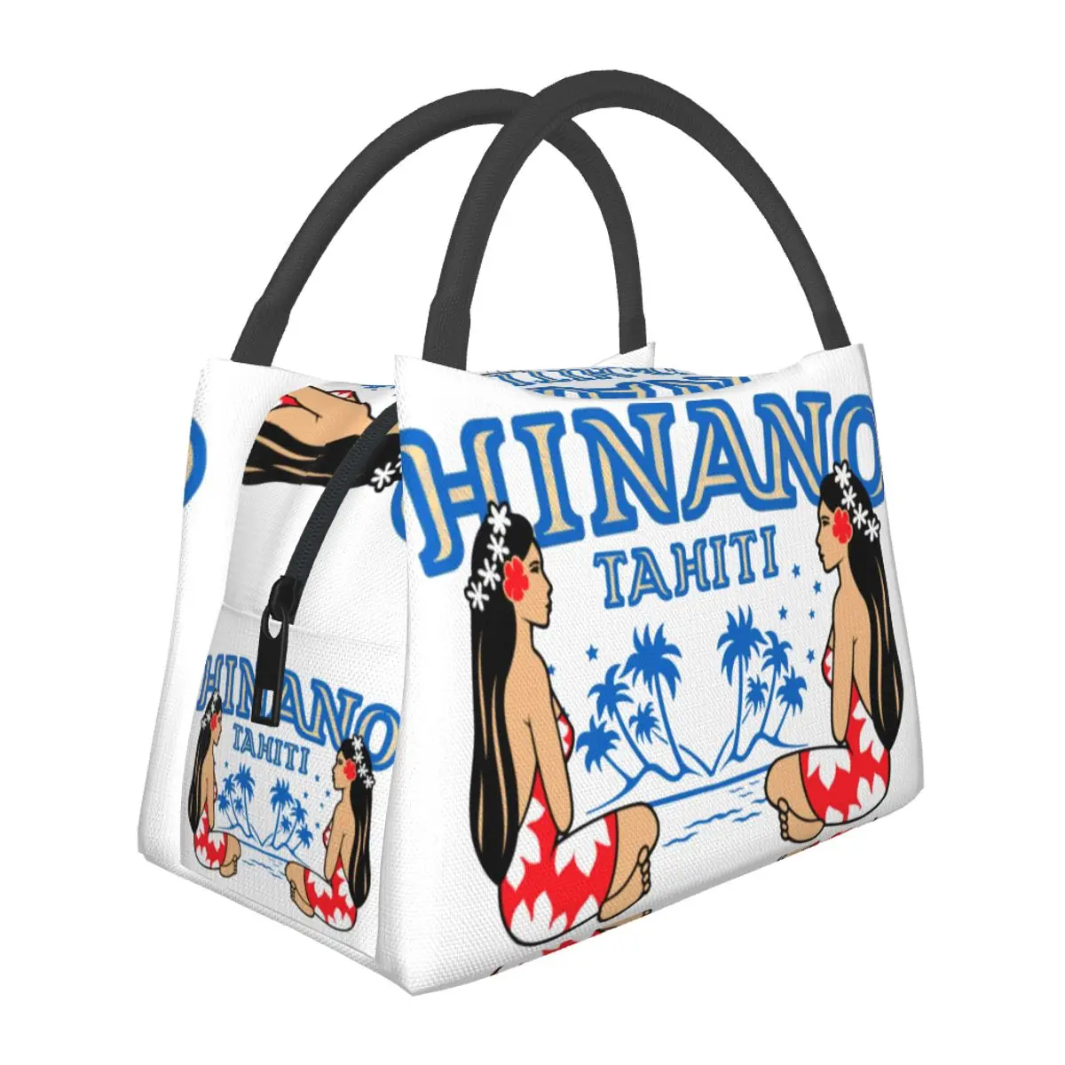 Hinano Tahiti Lunch Bag Waterproof Insulated Oxford Cooler Women Pattern Thermal Food Picnic Tote for Woman 
Hinano Tahiti Lunch Bag Waterproof Insulated Oxford Cooler Women Pattern Thermal Food Picnic Tote for Woman