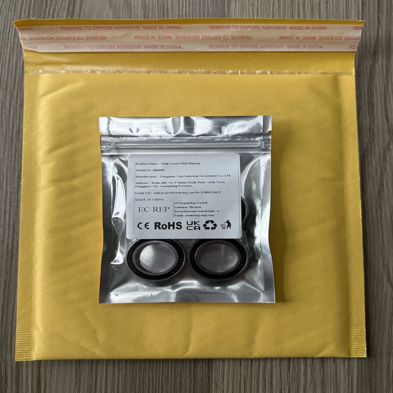 10PCS 6804RS ABEC-7 High quality 6804RS 20x32x7 mm Rubber seal Deep Groove Ball Bearing Chrome Steel
10PCS 6804RS ABEC-7 High quality 6804RS 20x32x7 mm Rubber seal Deep Groove Ball Bearing Chrome Steel