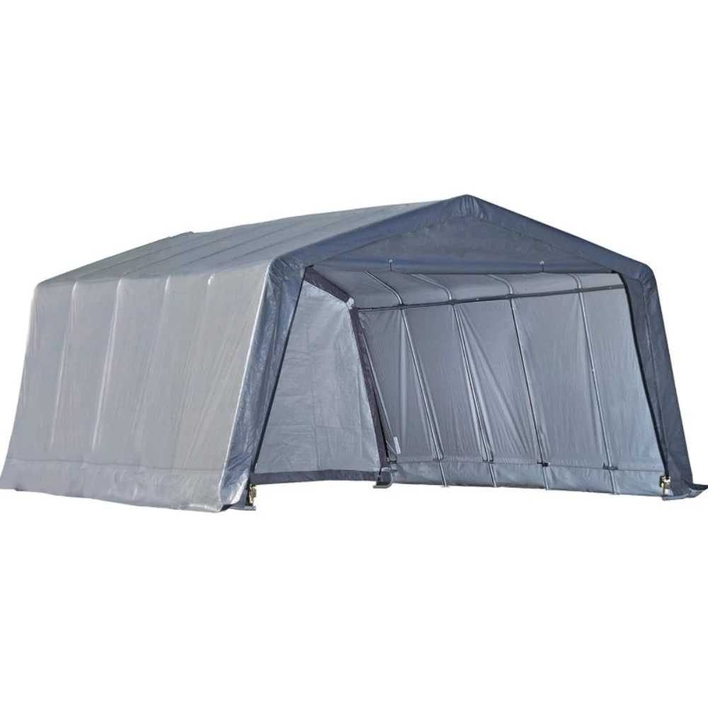 Peak Style Garage-in-a-Box, Grey, 12 x 20 x 8 ft., Customized
Peak Style Garage-in-a-Box, Grey, 12 x 20 x 8 ft., Customized