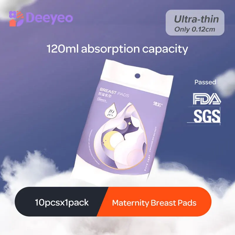 Deeyeo Maternity Breastfeeding Nursing Pads Disposable Ultra Thin Breathable Breast Pads Allaitement Packs Maternité 10pcsx1pack
Deeyeo Maternity Breastfeeding Nursing Pads Disposable Ultra Thin Breathable Breast Pads Allaitement Packs Maternité 10pcsx1pack