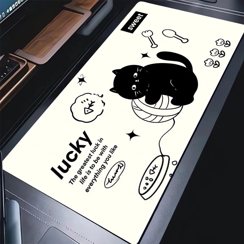 Black cat Mouse Pad Gamer Computer Accessories Keyboard Table Mat Mousepad Company Gaming Laptop Desk Accessory Kawaii Mousepad
Black cat Mouse Pad Gamer Computer Accessories Keyboard Table Mat Mousepad Company Gaming Laptop Desk Accessory Kawaii Mousepad
