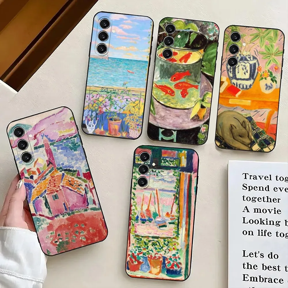 H-Henri M-Matisse Art Pai Phone Case For Samsung S24,21,22,23,30,Ultra,S20,Plus,Fe,Lite,Note,10,9,5G Black Soft Cover
H-Henri M-Matisse Art Pai Phone Case For Samsung S24,21,22,23,30,Ultra,S20,Plus,Fe,Lite,Note,10,9,5G Black Soft Cover