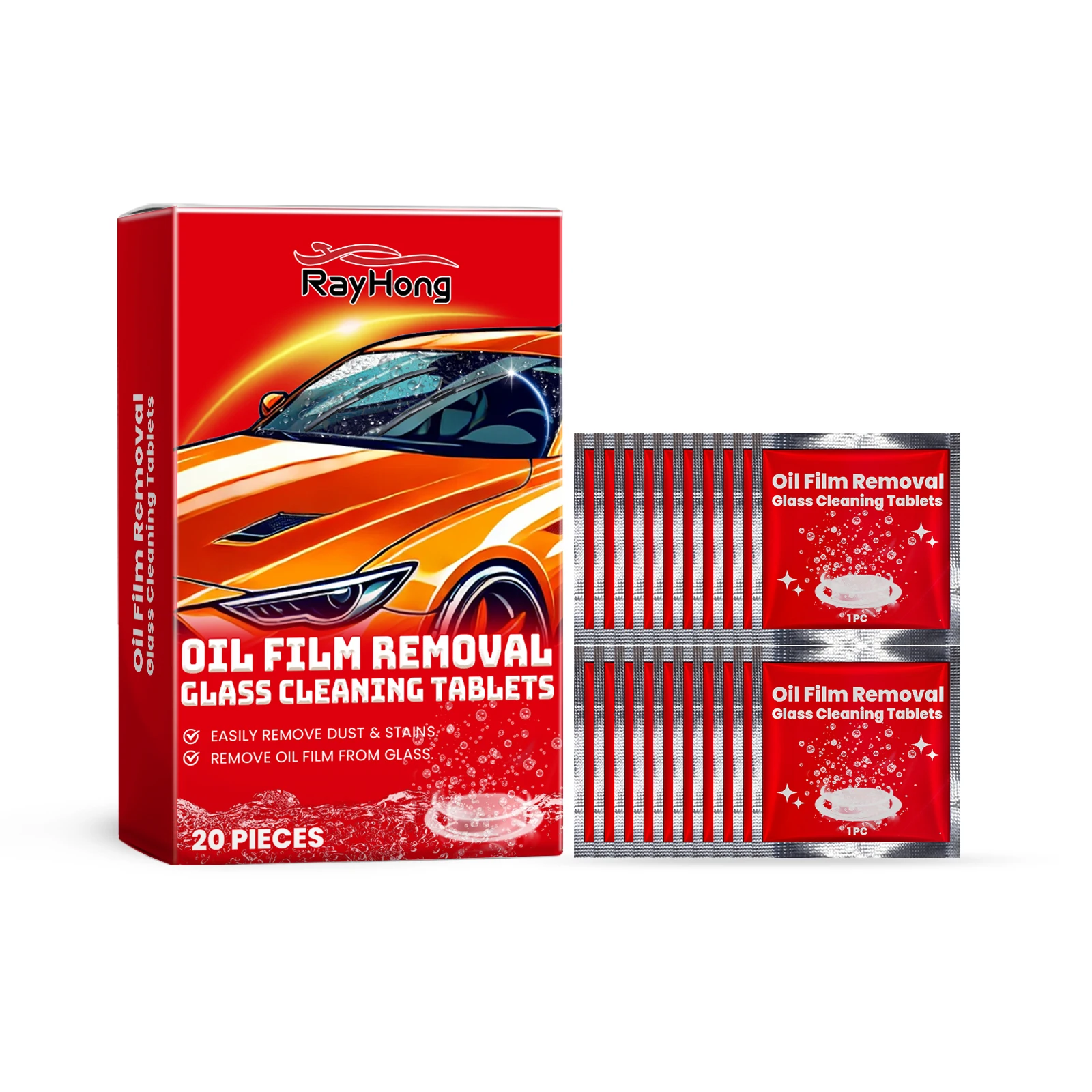 Windshield Cleaning Effervescent Tablets, Car Window Glass Stains And Waterproofing Tablets
Windshield Cleaning Effervescent Tablets, Car Window Glass Stains And Waterproofing Tablets