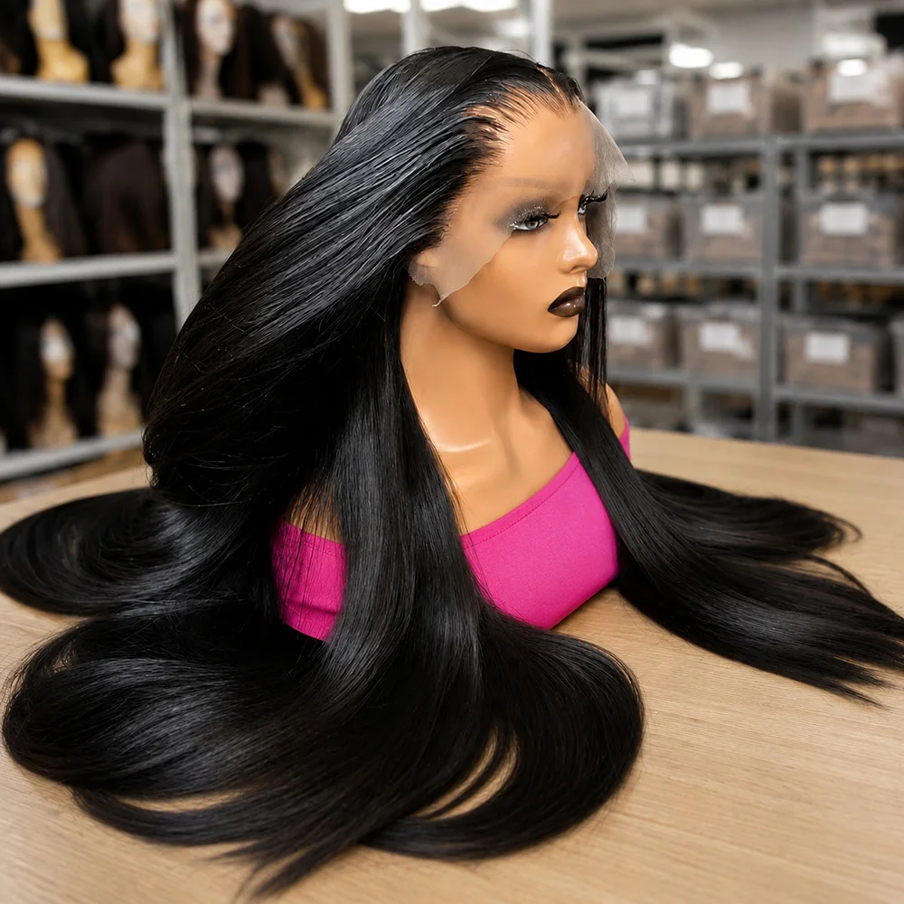 230% HD 13x6 Bone Straight Human Hair Wigs Full Edges Straight Lace Frontal Wig For Girls Ear To Ear Pre Plucked HD Lace Front Wig For Beginner Natural Black Silky Straight Lace Front Human Hair Wigs For Daily Wear
230% HD 13x6 Bone Straight Human Hair Wigs Full Edges Straight Lace Frontal Wig For Girls Ear To Ear Pre Plucked HD Lace Front Wig For Beginner Natural Black Silky Straight Lace Front Human Hair Wigs For Daily Wear