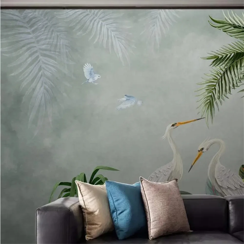 Custom Tropical leaves Murals Wallpapers Painting Mural De Parede 3D Wallpaper For Walls bedroom decoration furniture Stickers
Custom Tropical leaves Murals Wallpapers Painting Mural De Parede 3D Wallpaper For Walls bedroom decoration furniture Stickers
