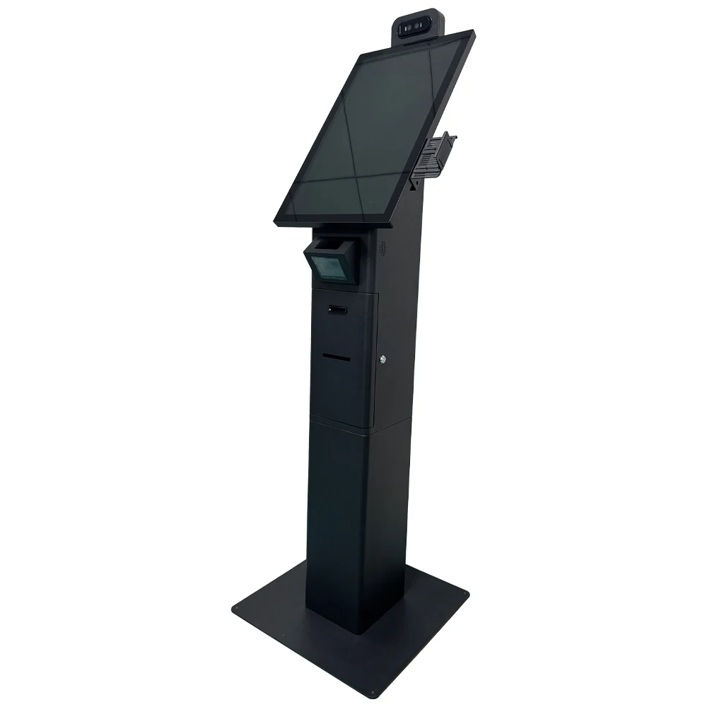 Kiosk Touch Screen Hotel Check in Kiosk floor Stand Self-service Terminal Payment Kiosk Card Dispenser Self Checkout
Kiosk Touch Screen Hotel Check in Kiosk floor Stand Self-service Terminal Payment Kiosk Card Dispenser Self Checkout