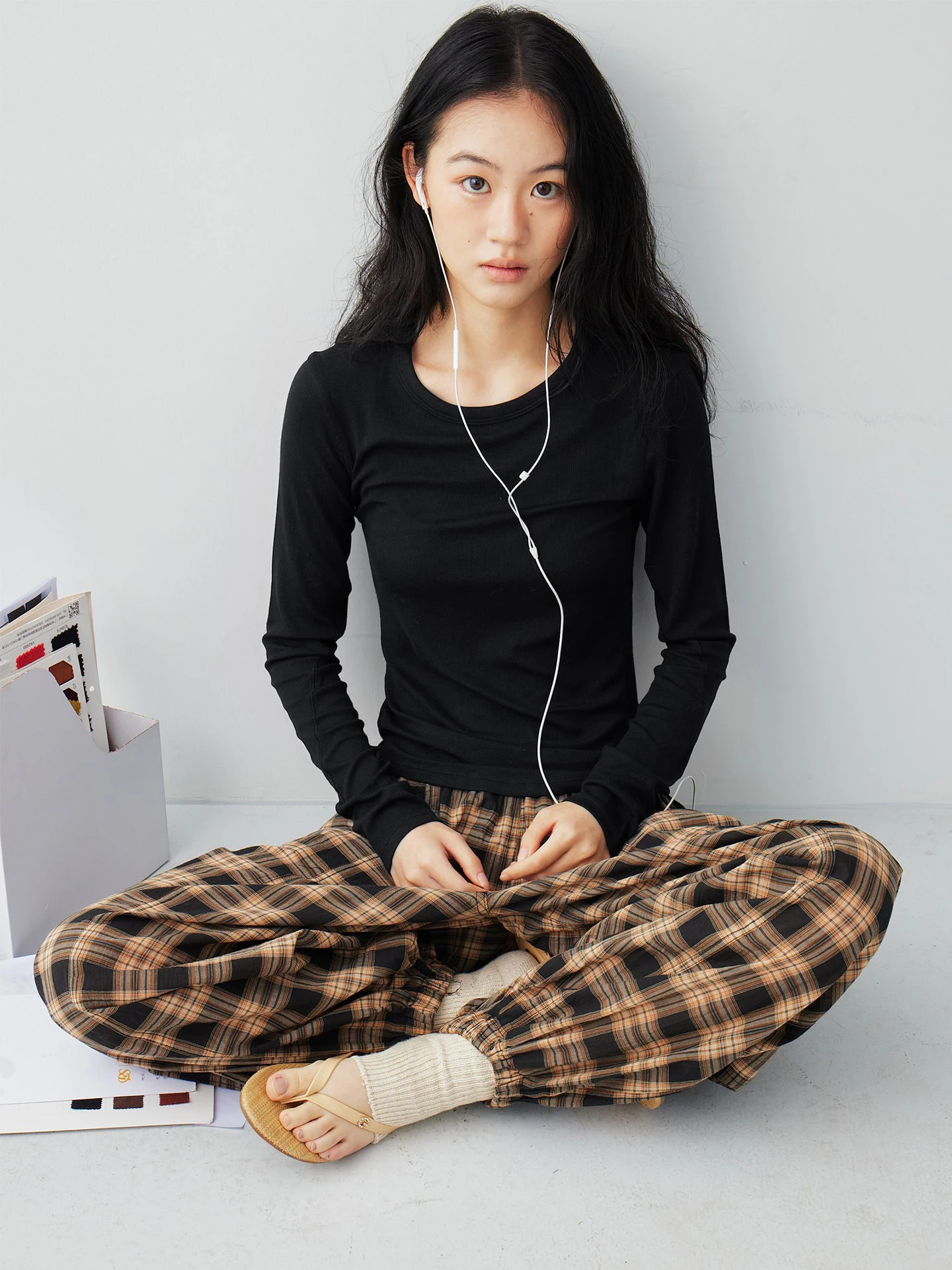 Spring Summer Black Naked Sensation Modal Slim Fit High Elasticity round Neck Sports Home Long Sleeve Women's T-shirt Comfort...
Spring Summer Black Naked Sensation Modal Slim Fit High Elasticity round Neck Sports Home Long Sleeve Women's T-shirt Comfort...
