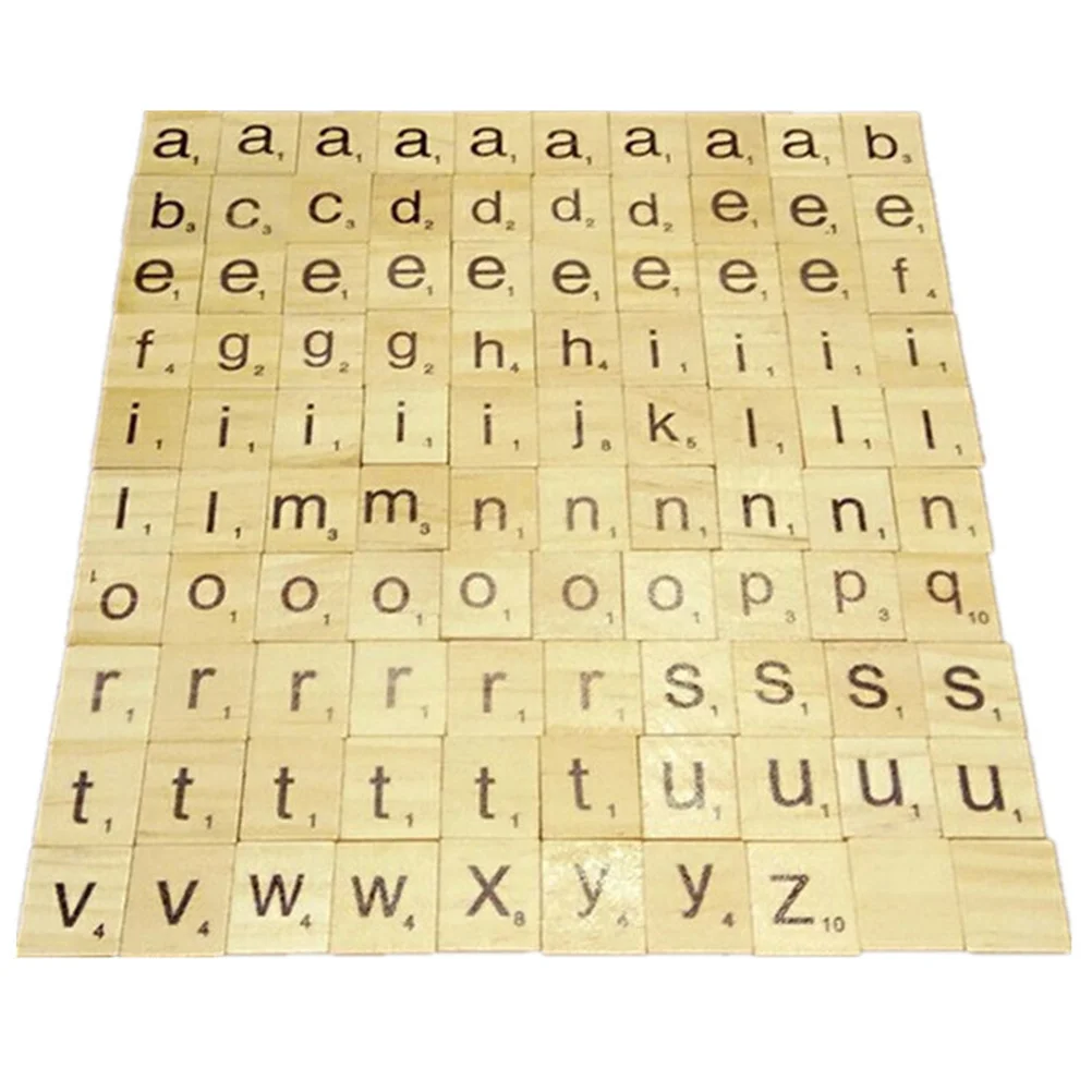 200Pcs Early Education Puzzle Letter Wooden Chips Children Learning Alphabet Blocks Capital Lowercase for Kids
200Pcs Early Education Puzzle Letter Wooden Chips Children Learning Alphabet Blocks Capital Lowercase for Kids
