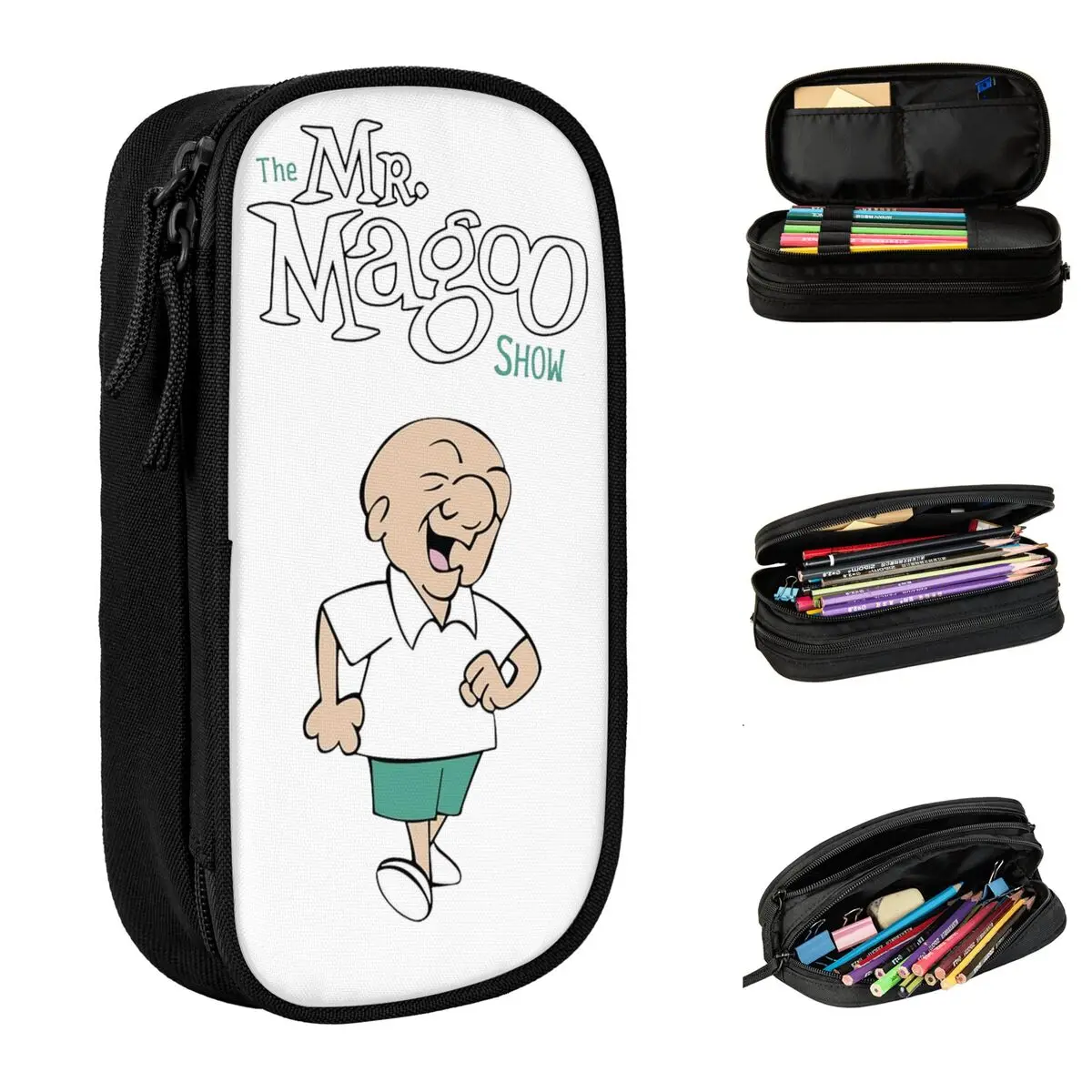 Mr. Magoo Retro Cartoon Accessories Pencil Case Large Capacity Office Accessories Pencilcase Gift
Mr. Magoo Retro Cartoon Accessories Pencil Case Large Capacity Office Accessories Pencilcase Gift