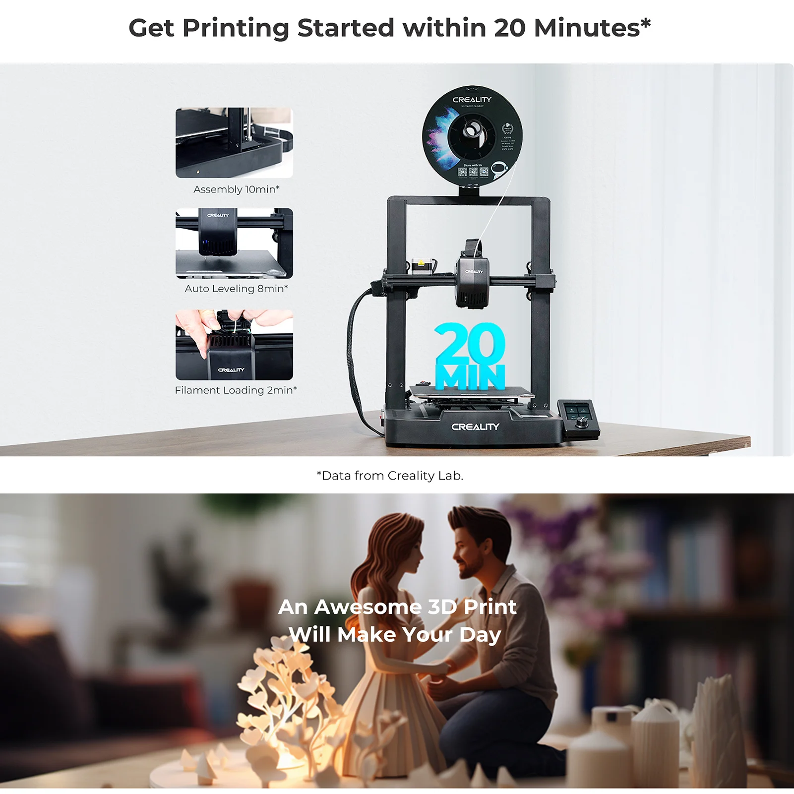 3D-принтер Creality Ender-3 V3 SE с автоматическим выравниванием CR Touch, размер печати 220*220*250 мм и прямым экструдером Sprite, двойной ось Z
3D-принтер Creality Ender-3 V3 SE с автоматическим выравниванием CR Touch, размер печати 220*220*250 мм и прямым экструдером Sprite, двойной ось Z