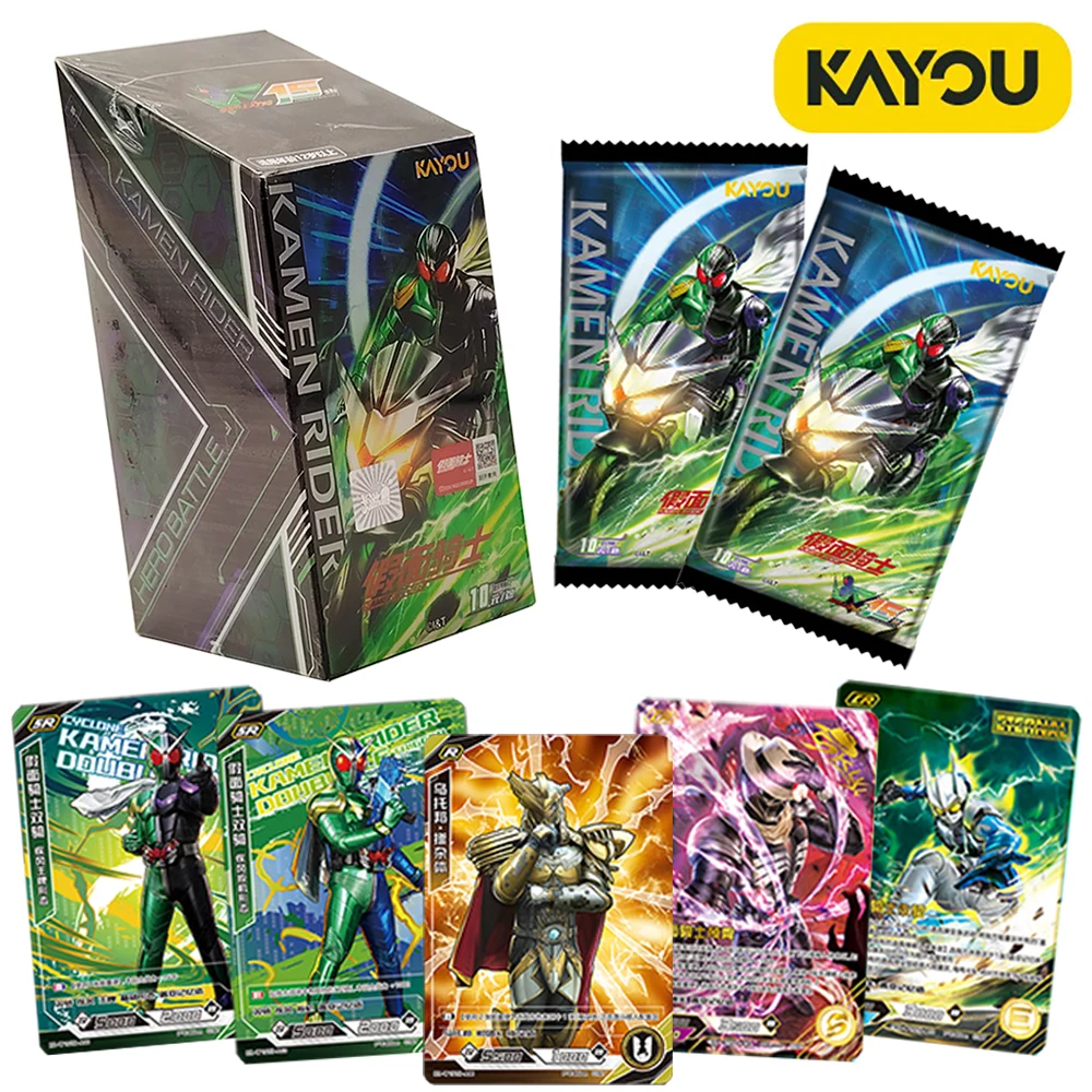 KAYOU Original Kamen Rider Collection Card HD Craftsmanship Handsome Hero Character Cards Encouraging Children's Holiday Gifts
KAYOU Original Kamen Rider Collection Card HD Craftsmanship Handsome Hero Character Cards Encouraging Children's Holiday Gifts