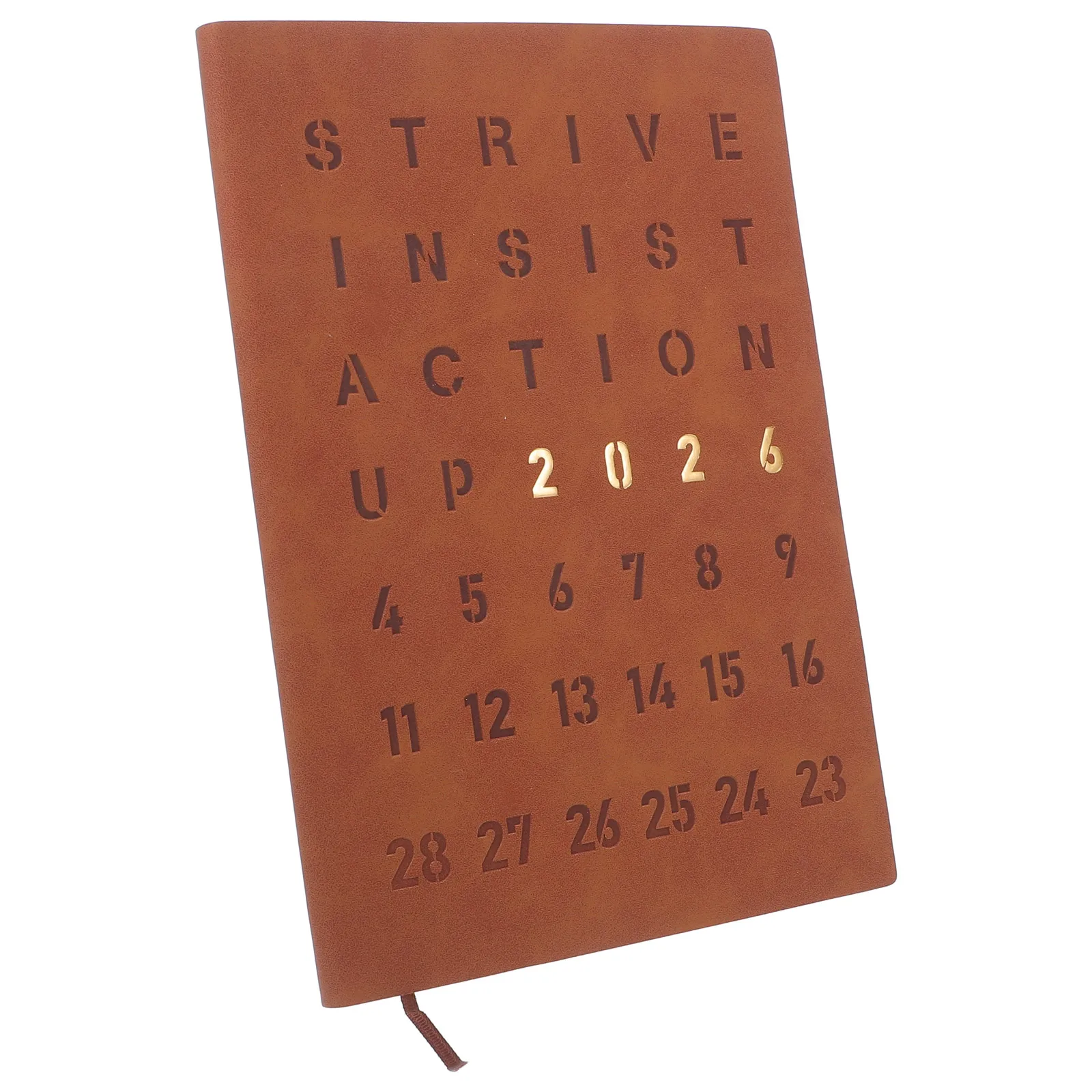 2026 Daily Planner Brown Hardcover Portable Small Size Schedule Organizer Monthly Weekly Calendar Efficient Time Management
2026 Daily Planner Brown Hardcover Portable Small Size Schedule Organizer Monthly Weekly Calendar Efficient Time Management