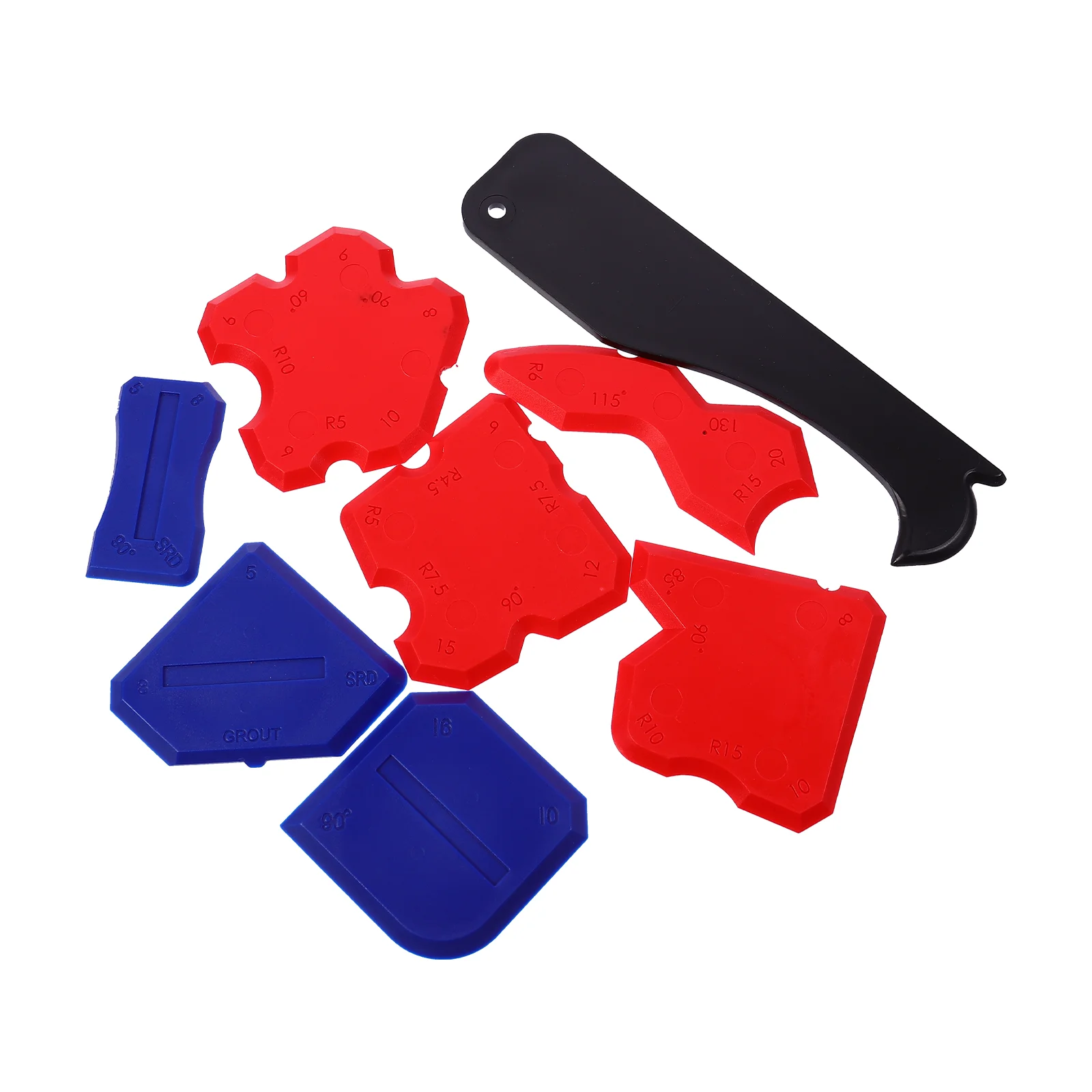 8pcs Sealant Remove Tools Plastic Red Square Glass Glue Beauty Seam Tool for Kitchen Bathroom DIY Silicone Resin Acrylic Grout
8pcs Sealant Remove Tools Plastic Red Square Glass Glue Beauty Seam Tool for Kitchen Bathroom DIY Silicone Resin Acrylic Grout