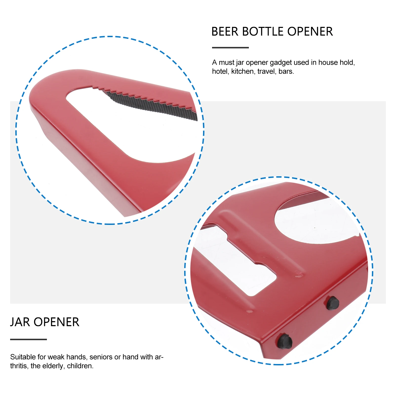 2pcs Stainless Steel Jar Opener Ergonomic Handle For Weak Hands Arthritis Seniors Multifunction Bottle Opener Kitchen
2pcs Stainless Steel Jar Opener Ergonomic Handle For Weak Hands Arthritis Seniors Multifunction Bottle Opener Kitchen