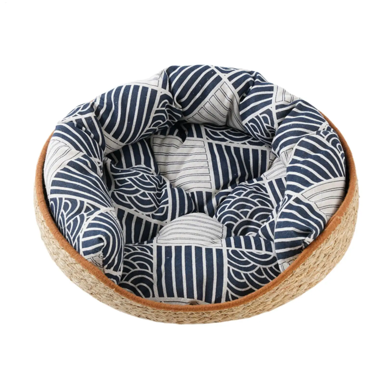 Woven Cat Bed Aesthetic Woven Cotton Rope Pad Nest Cat Sofa Bed For Living Room Indoor Outdoor Bedroom Window Floor Travel
Woven Cat Bed Aesthetic Woven Cotton Rope Pad Nest Cat Sofa Bed For Living Room Indoor Outdoor Bedroom Window Floor Travel