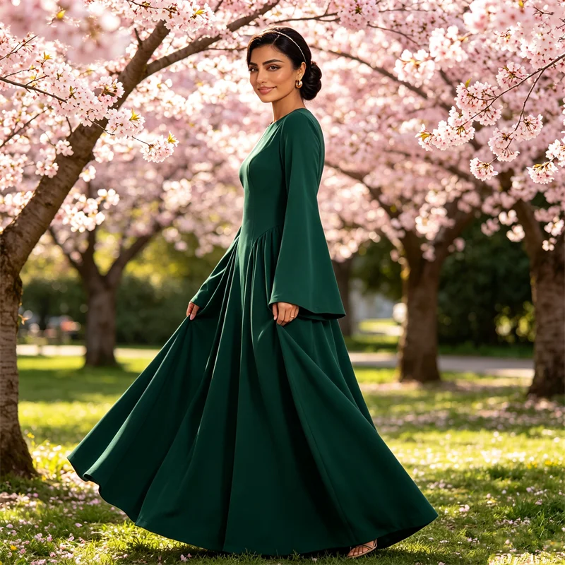 Modest Maxi Dress Abaya Dubai Kaftan Women Muslim Dresses Rramadan Turkey Caftan Arabic Robe Femme Musulmane Vestidos Jalabiya
Modest Maxi Dress Abaya Dubai Kaftan Women Muslim Dresses Rramadan Turkey Caftan Arabic Robe Femme Musulmane Vestidos Jalabiya