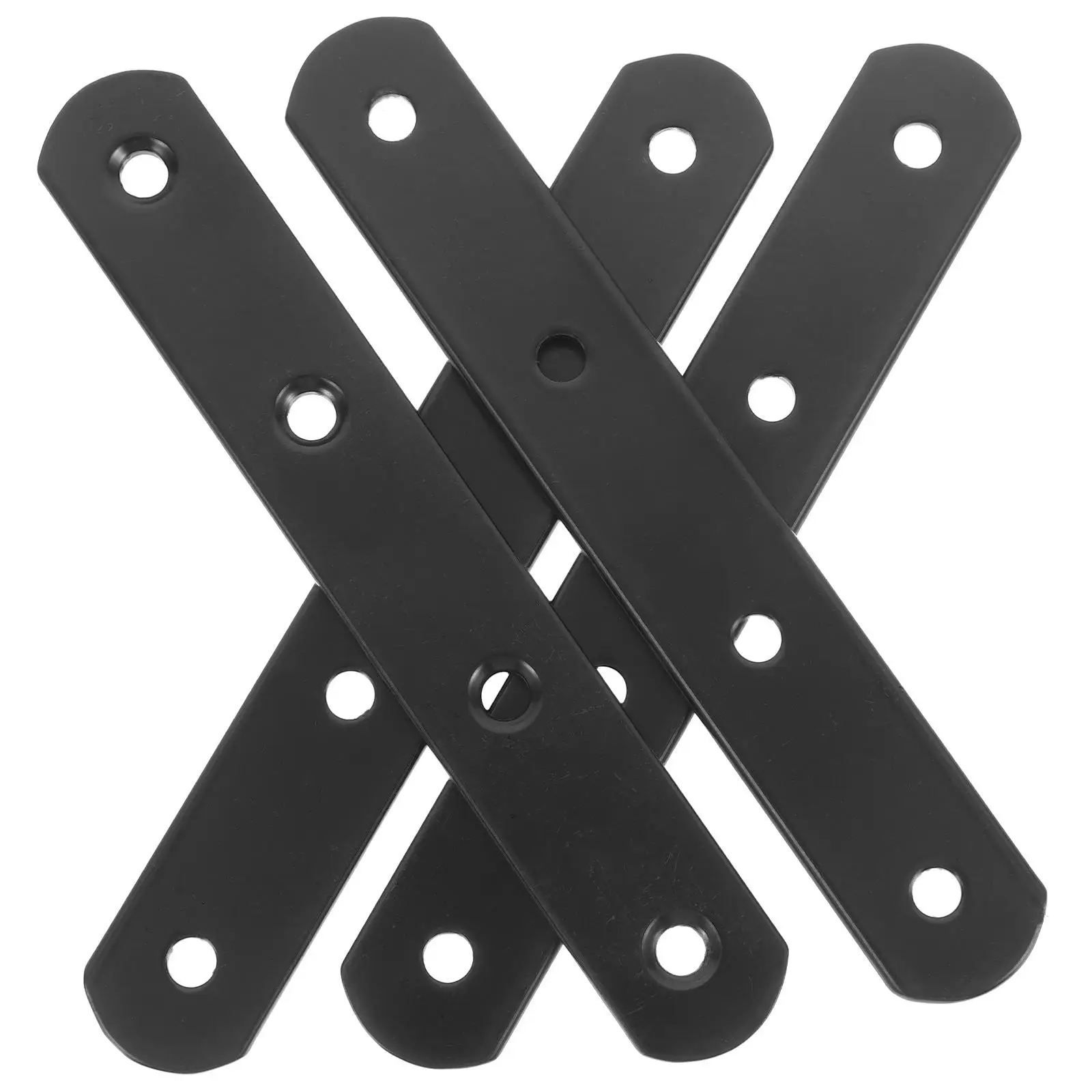 4pcs Mending Plates 250mm Straight Brackets for Wood Fence Bookshelves Cabinets Repair Metal Strips Holes Black Heavy Duty
4pcs Mending Plates 250mm Straight Brackets for Wood Fence Bookshelves Cabinets Repair Metal Strips Holes Black Heavy Duty