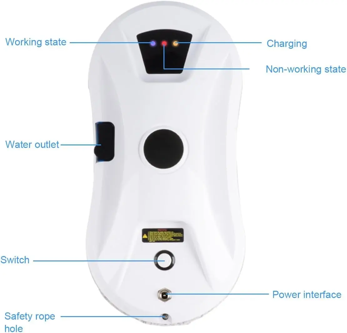 Window Cleaner Robot with Ultrasonic 5600PA Auto Water Glass Cleaning Automatic Smart Robot Cleaner,Window Vacuum Cleaner
Window Cleaner Robot with Ultrasonic 5600PA Auto Water Glass Cleaning Automatic Smart Robot Cleaner,Window Vacuum Cleaner