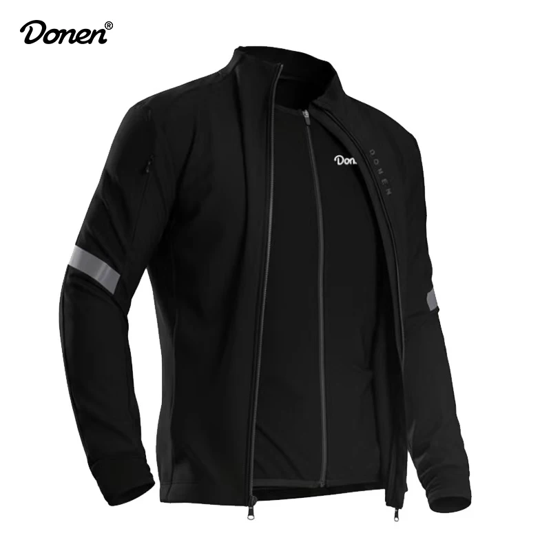 DONEN Camping Jackets 0℃ Rated Double-Layer Windproof Waterproof Warm Cycling Jacket for Men Women Fleeced Sport Jersey
DONEN Camping Jackets 0℃ Rated Double-Layer Windproof Waterproof Warm Cycling Jacket for Men Women Fleeced Sport Jersey