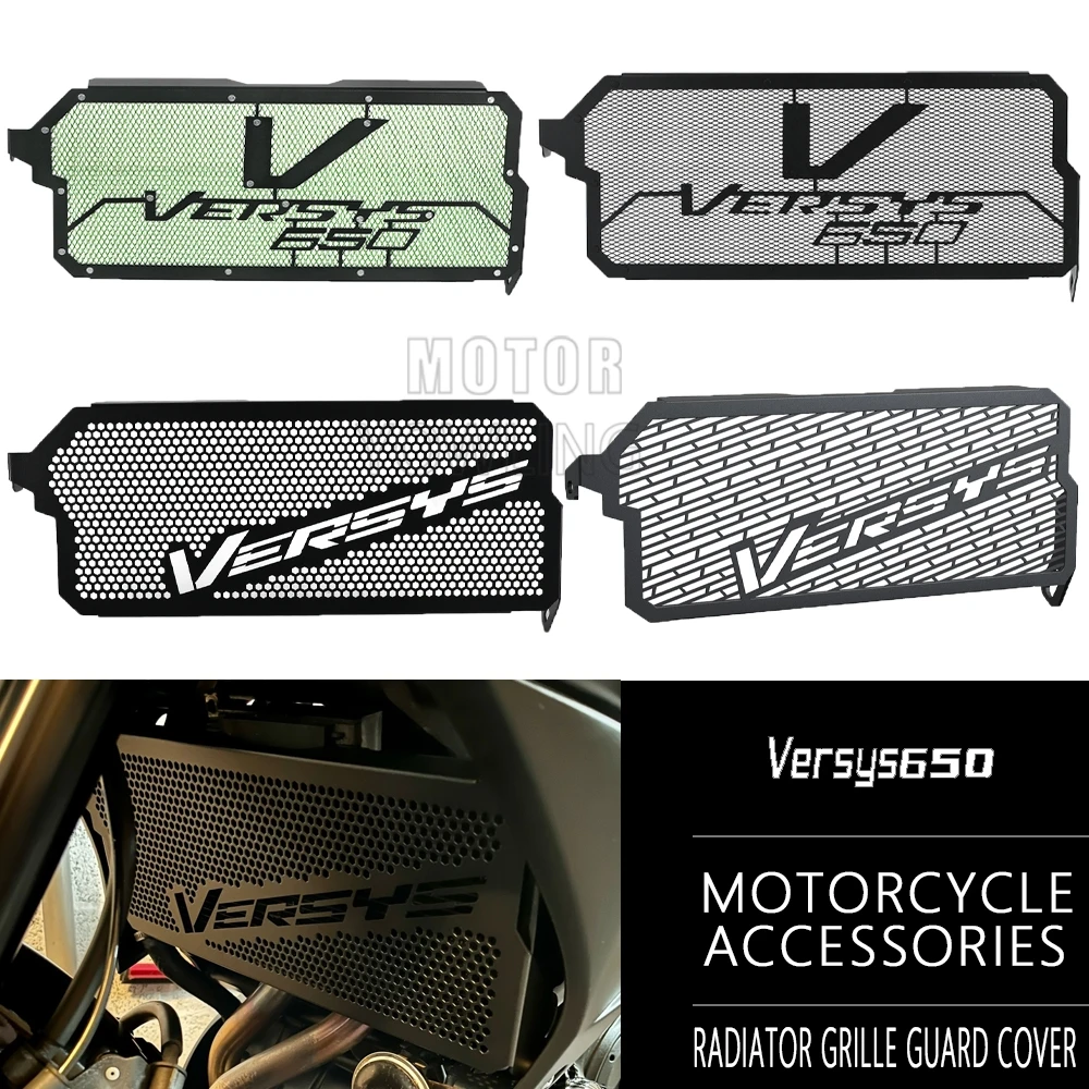 Motorcycle Accessories Radiator Grille Guard Cover Grill Protector For Kawasaki Versys 650 Versys650 2015-2021 2022 2023 2024
Motorcycle Accessories Radiator Grille Guard Cover Grill Protector For Kawasaki Versys 650 Versys650 2015-2021 2022 2023 2024