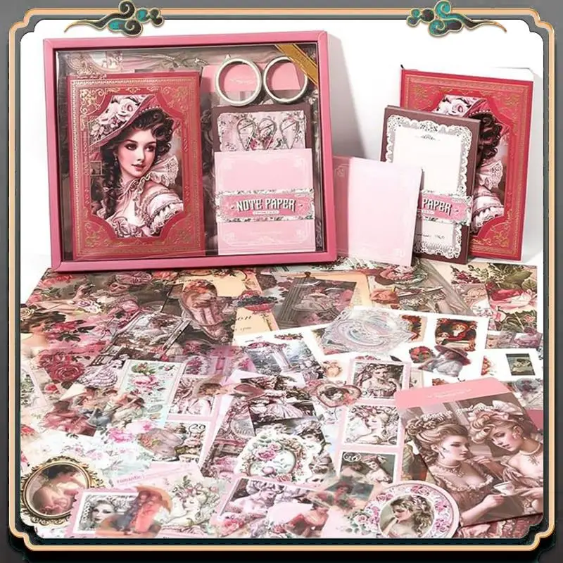 ASMA-140PCS Vintage Scrapbooking Kit - Aesthetic Classical Art Supplies For Journals, DIY Crafts, Bullet-Journals
ASMA-140PCS Vintage Scrapbooking Kit - Aesthetic Classical Art Supplies For Journals, DIY Crafts, Bullet-Journals