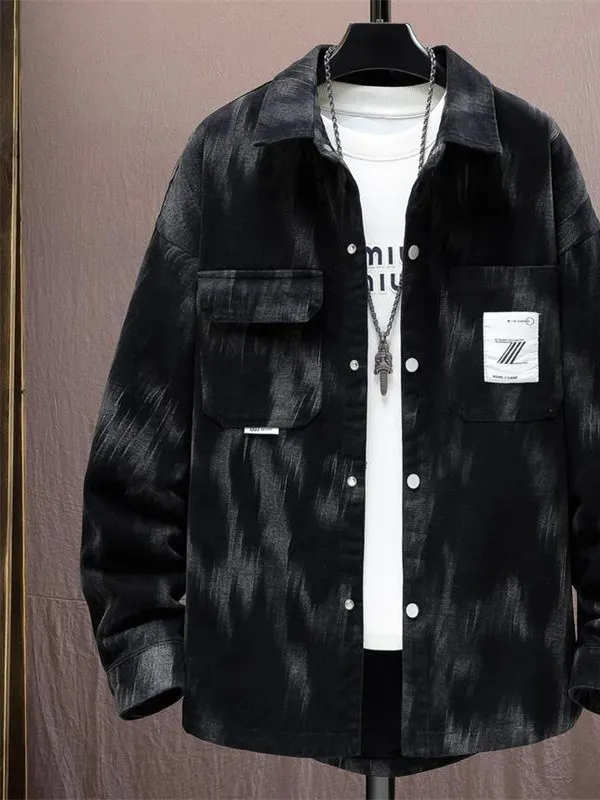 New 2026 Men's Casual Denim Jacket Workwear Style Loose Fit Long Sleeve Youth Fashion Wear Resistant Embroidery Streetwear
New 2026 Men's Casual Denim Jacket Workwear Style Loose Fit Long Sleeve Youth Fashion Wear Resistant Embroidery Streetwear