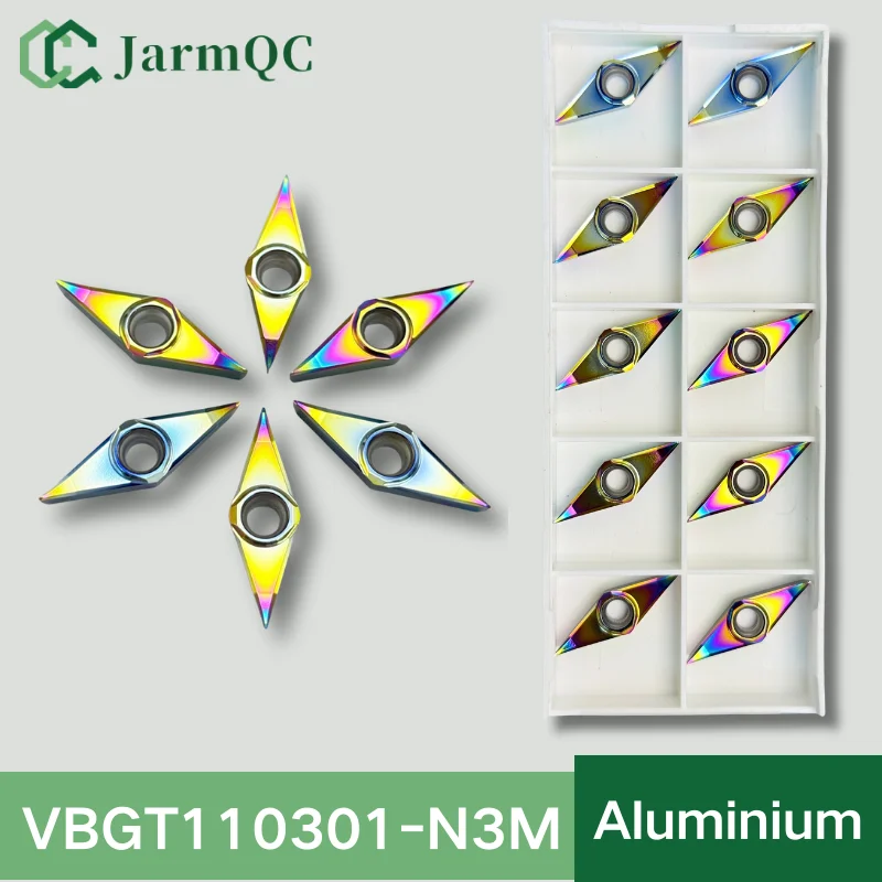 Твердосплавная пластина JarmQC для токарных станков с ЧПУ по алюминию VBGT160408 VBGT110302 VBGT110308 VBGT160404, с DLC-покрытием
Твердосплавная пластина JarmQC для токарных станков с ЧПУ по алюминию VBGT160408 VBGT110302 VBGT110308 VBGT160404, с DLC-покрытием