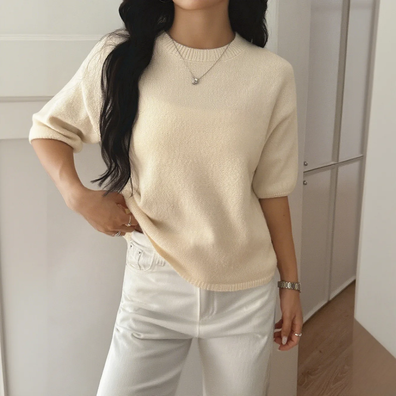 Повседневный женский свитер Long Sve Street Sle, свободный крой, вязаный трикотаж, круглый, обычный, тонкий, осенне-зимний, модный
Повседневный женский свитер Long Sve Street Sle, свободный крой, вязаный трикотаж, круглый, обычный, тонкий, осенне-зимний, модный