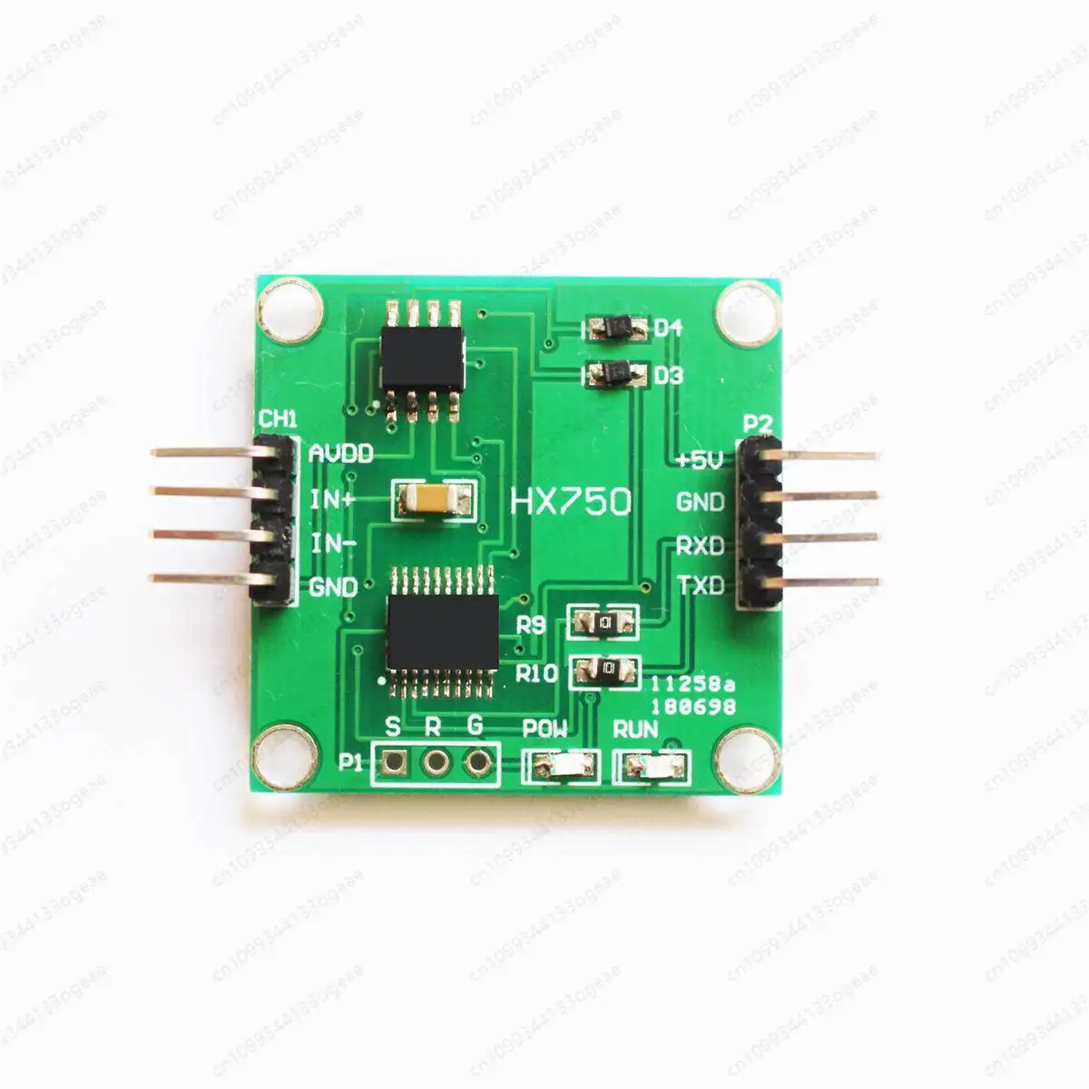 New version, electronic scale sensor hx711 AD bridge weighing module, serial port TTL 232
New version, electronic scale sensor hx711 AD bridge weighing module, serial port TTL 232