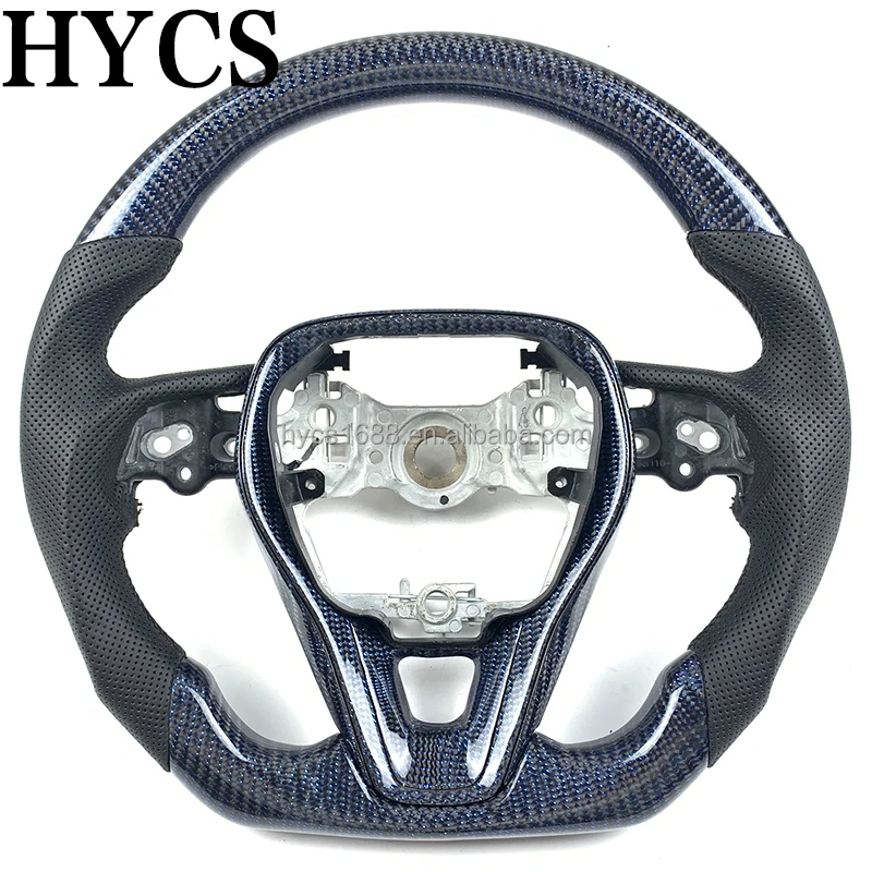 Car Accessories Carbon Fiber Steering Wheel for Toyota Harrier VM V4 Highland and K Luger Camry Corolla Avalon Without airbags
Car Accessories Carbon Fiber Steering Wheel for Toyota Harrier VM V4 Highland and K Luger Camry Corolla Avalon Without airbags