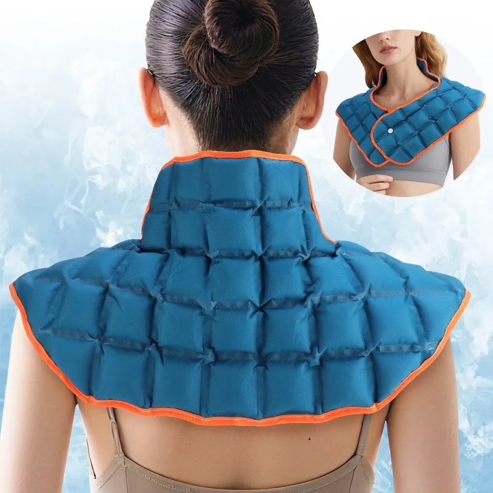 Reusable Ice Pack Wrap for Neck Shoulders Self-Absorbing Pain Relief Hot Ice Compress Pack Therapeutic Cold Hot Compress Shawl
Reusable Ice Pack Wrap for Neck Shoulders Self-Absorbing Pain Relief Hot Ice Compress Pack Therapeutic Cold Hot Compress Shawl