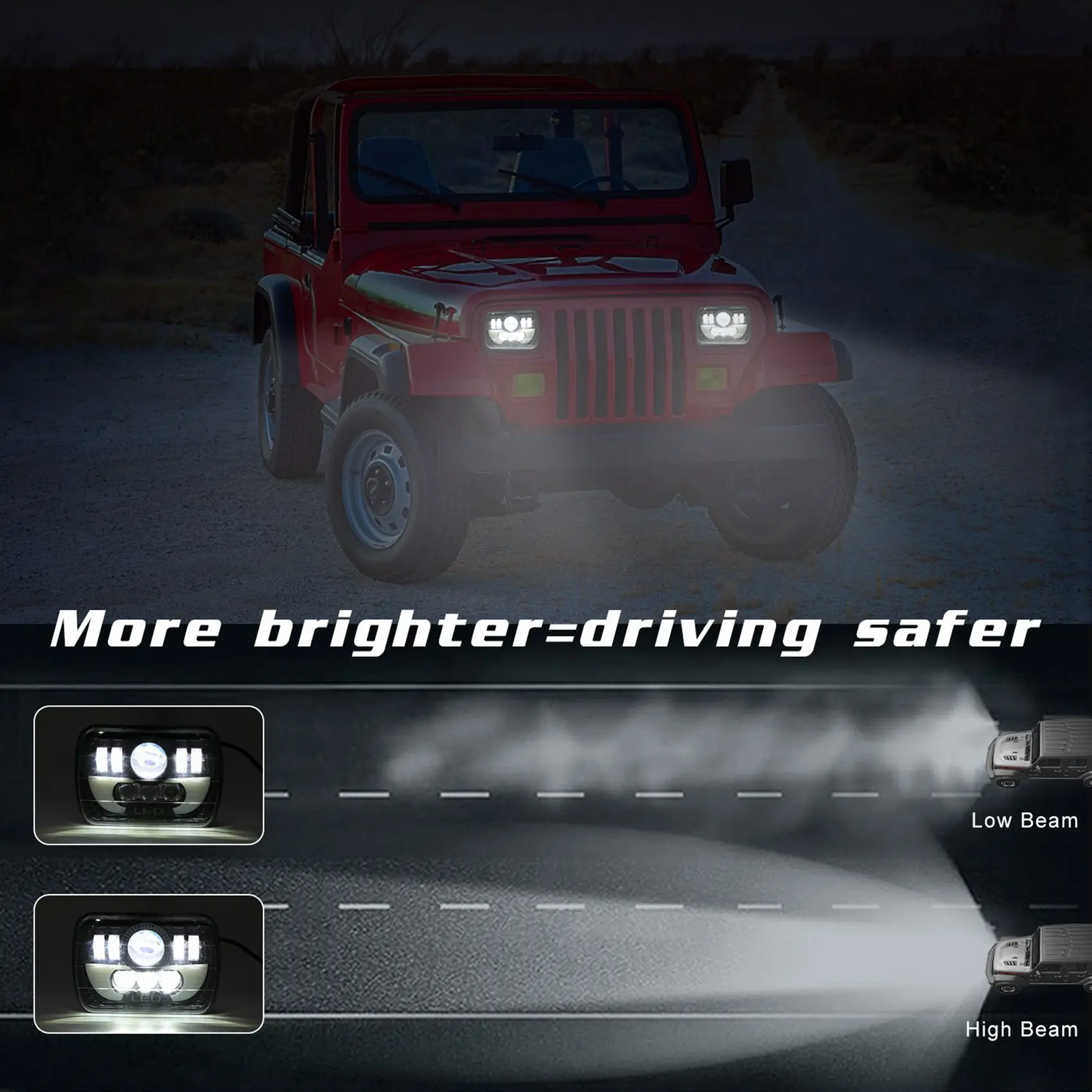 2X 7X6 5X7 120W Car Led Headlight Hi/Lo For Chevy Express Cargo Van 1500 2500 3500-T48C
2X 7X6 5X7 120W Car Led Headlight Hi/Lo For Chevy Express Cargo Van 1500 2500 3500-T48C