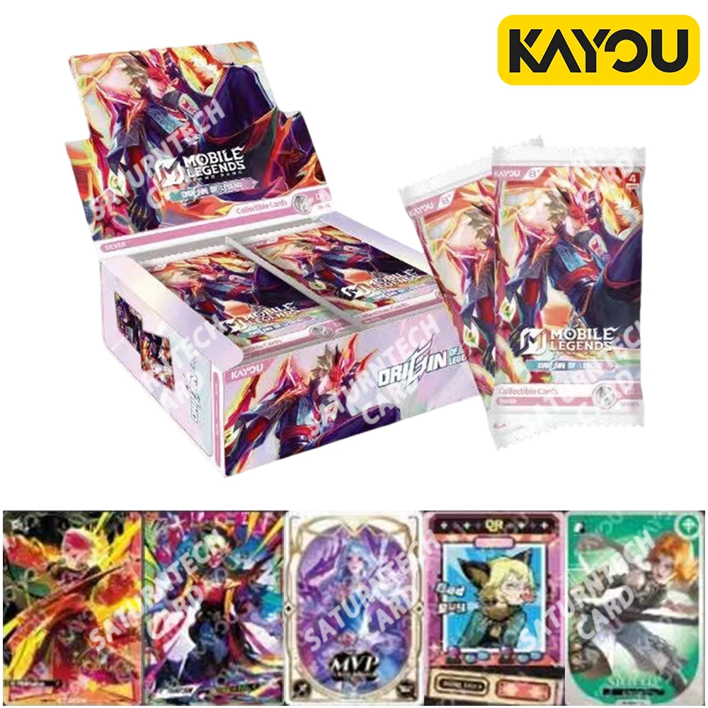 KAYOU Mobile Legends Bang Bang Tier2 Collectible Cards English Hand of Fate 001A SEA MLBB Game Card Anime Collection Card Toy
KAYOU Mobile Legends Bang Bang Tier2 Collectible Cards English Hand of Fate 001A SEA MLBB Game Card Anime Collection Card Toy