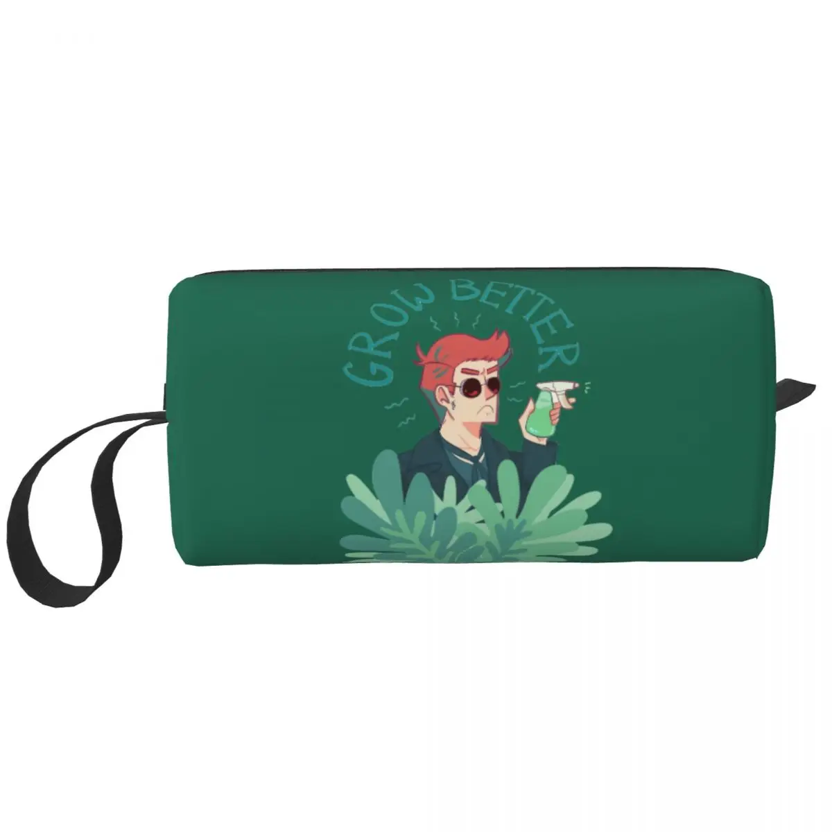 Good Omens Makeup Bags Crowley and Plant Women Cosmetic Bag Stylish Travel Makeup Organizer Case
Good Omens Makeup Bags Crowley and Plant Women Cosmetic Bag Stylish Travel Makeup Organizer Case