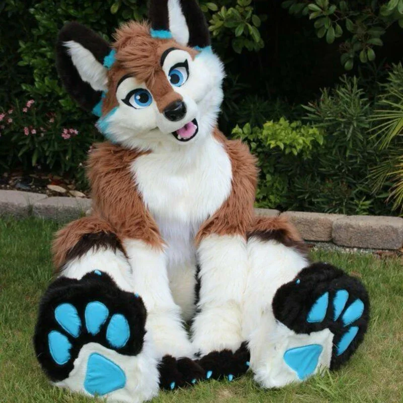 Wolf Dog Mascot Costume Husky Cosplay Party Adults Size Fursuit Character Outfit Handmade
Wolf Dog Mascot Costume Husky Cosplay Party Adults Size Fursuit Character Outfit Handmade