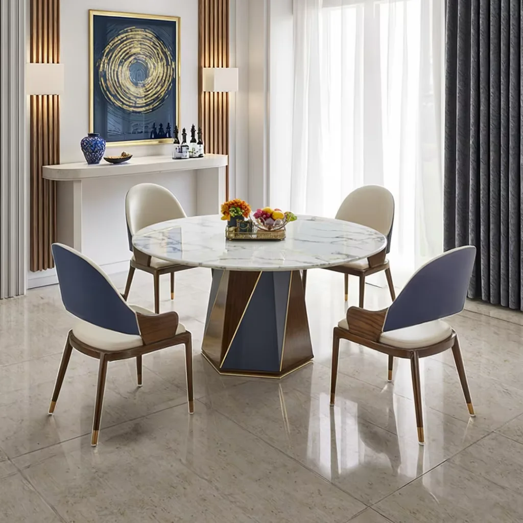 gh-Full Wooden Dining Room Chairs Table Furniture Set Popular Selling Luxury Home Hotel Restaurant Modern Round Marble Table^
gh-Full Wooden Dining Room Chairs Table Furniture Set Popular Selling Luxury Home Hotel Restaurant Modern Round Marble Table^