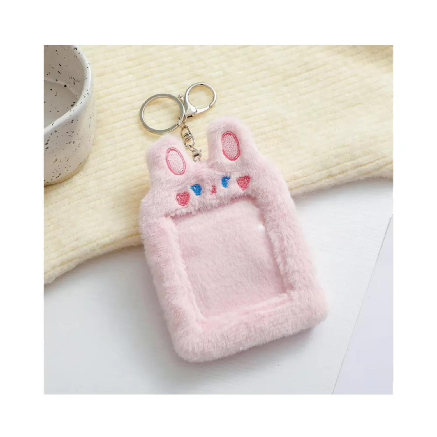 A118 Bear Rabbit Photocard Holder Wholesale Photo Case ID Card Cover With Animal Soft Keychain ID Card Holder
A118 Bear Rabbit Photocard Holder Wholesale Photo Case ID Card Cover With Animal Soft Keychain ID Card Holder