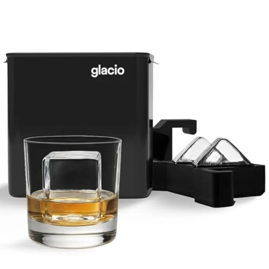 Clear Ice Maker Set Crystal Clear Ice Ball and Cube Molds for Whiskey and Cocktails Dilution-Free Directional Freezing Design E
Clear Ice Maker Set Crystal Clear Ice Ball and Cube Molds for Whiskey and Cocktails Dilution-Free Directional Freezing Design E