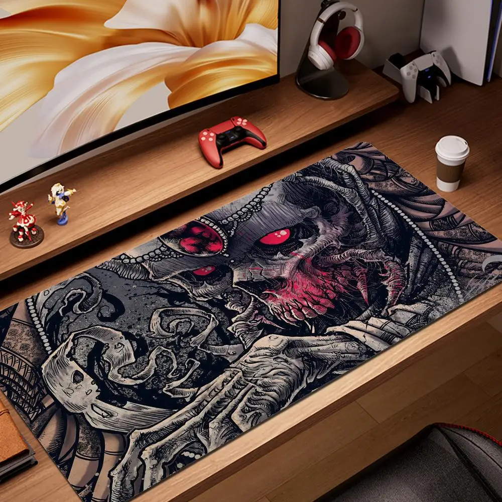 Dark Horror Skull Mouse Pad Large Size Game Mousepad Gaming Keyboard Table Mat Natural Rubber Office Decoration Carpet Mouse Mat
Dark Horror Skull Mouse Pad Large Size Game Mousepad Gaming Keyboard Table Mat Natural Rubber Office Decoration Carpet Mouse Mat