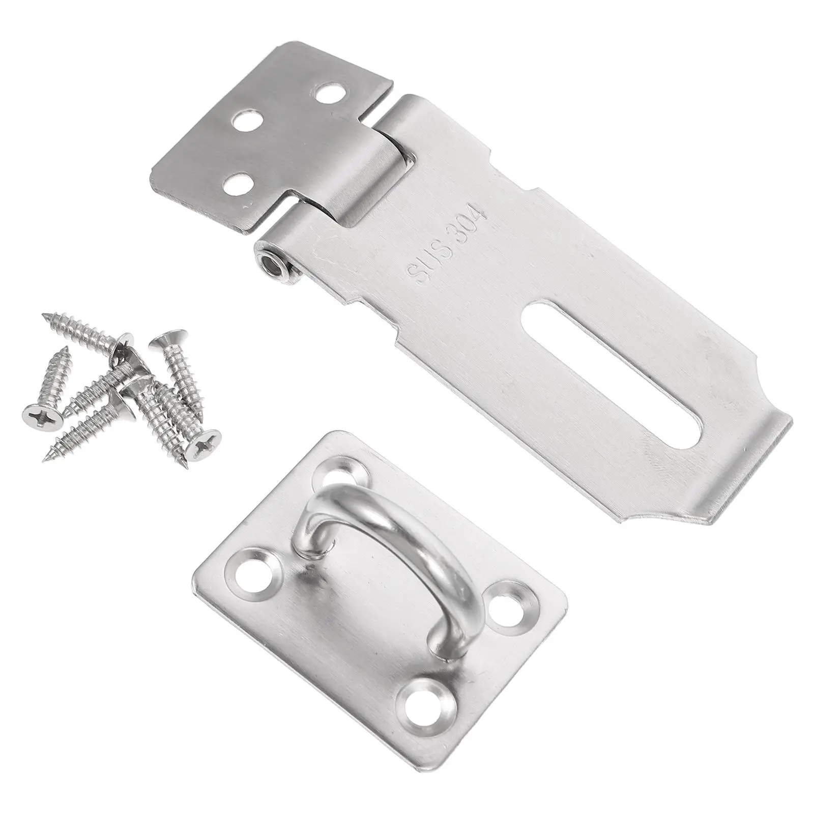 Stainless Steel Door Buckle Latch Lock Gate Cupboard Clasp Security 304 Latches Hardware Child Safety Gate Lock Easy Install
Stainless Steel Door Buckle Latch Lock Gate Cupboard Clasp Security 304 Latches Hardware Child Safety Gate Lock Easy Install