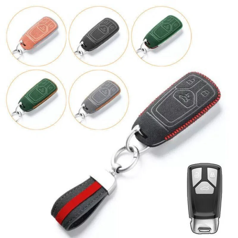 Замшевый кожаный чехол для автомобильного брелока A + для Audi A4 A5 S4 S5 B9 Q7 M4 Q5 TT TTS RS
Замшевый кожаный чехол для автомобильного брелока A + для Audi A4 A5 S4 S5 B9 Q7 M4 Q5 TT TTS RS