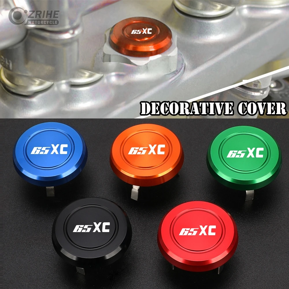 Motocross For 65XC 2014-2018 65 XC Handlebar Fork Stem Top Cap Decoration Cover 2017 2016 2015 2014 2013 CNC Aluminum
Motocross For 65XC 2014-2018 65 XC Handlebar Fork Stem Top Cap Decoration Cover 2017 2016 2015 2014 2013 CNC Aluminum