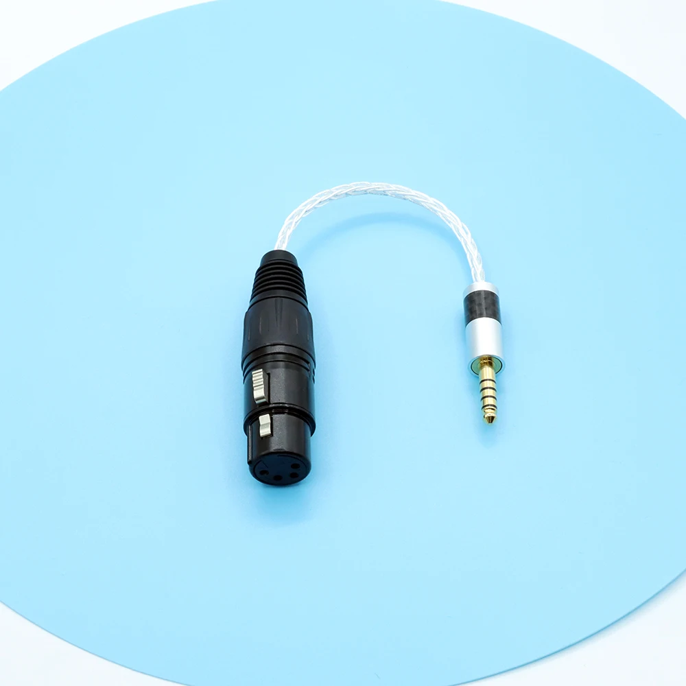Premium Shielded OFC Black 4.4mm TRS Balanced Male to 4-Pin XLR Female Adapter Cable 
Premium Shielded OFC Black 4.4mm TRS Balanced Male to 4-Pin XLR Female Adapter Cable