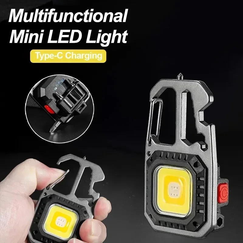 USB Rechargeable COB LED Flashlight Keychain Self Defense Magnet Outdoor Camping Torch Aluminum Alloy ABS Usb light waterproof
USB Rechargeable COB LED Flashlight Keychain Self Defense Magnet Outdoor Camping Torch Aluminum Alloy ABS Usb light waterproof