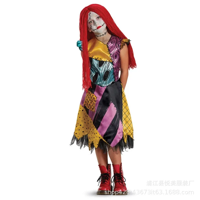 Recollection Halloween Christmas Eve Horror Sally Girls Clothes, Halloween Children's Costumes, One Piece
Recollection Halloween Christmas Eve Horror Sally Girls Clothes, Halloween Children's Costumes, One Piece