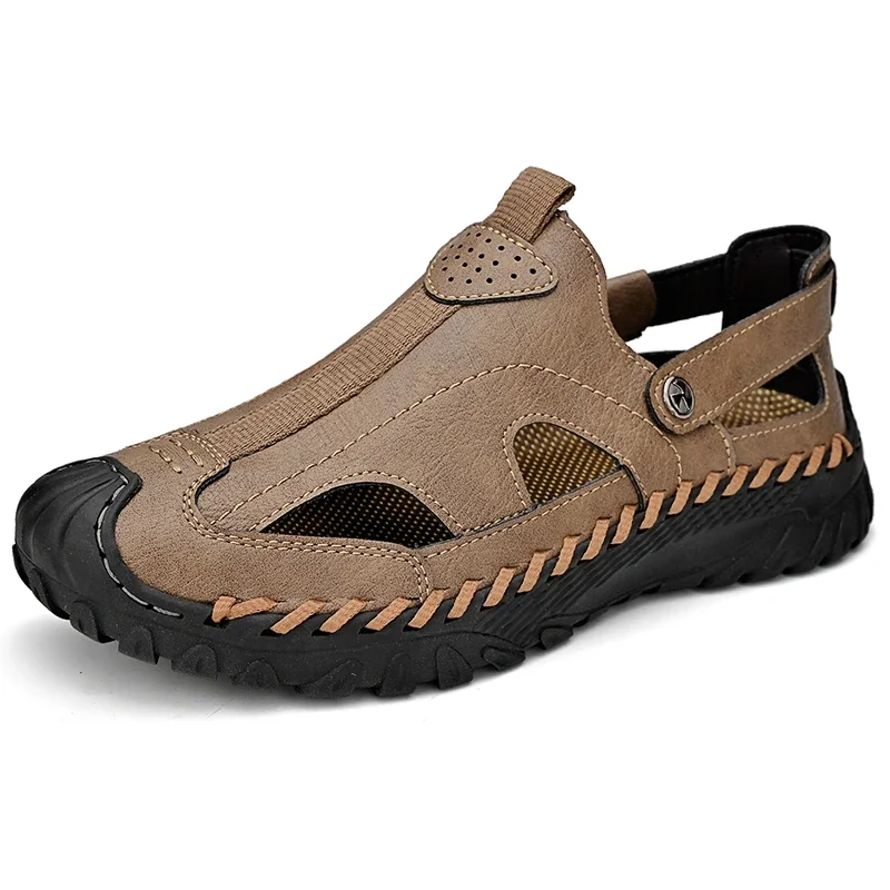 New Outdoor Men's Sandals Breathable Summer Comfortable Men Shoes Handmade Men Sandals Plus Size Sneakers Rubber Beach Sandals
New Outdoor Men's Sandals Breathable Summer Comfortable Men Shoes Handmade Men Sandals Plus Size Sneakers Rubber Beach Sandals