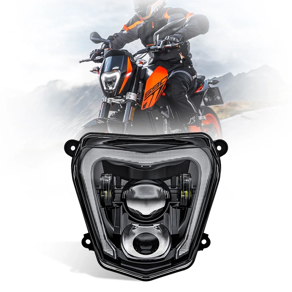 Motorcycle LED Headlight For KTM Duke 690 2012-2019 690R 2013-2017 Front Lighting Accessories
Motorcycle LED Headlight For KTM Duke 690 2012-2019 690R 2013-2017 Front Lighting Accessories