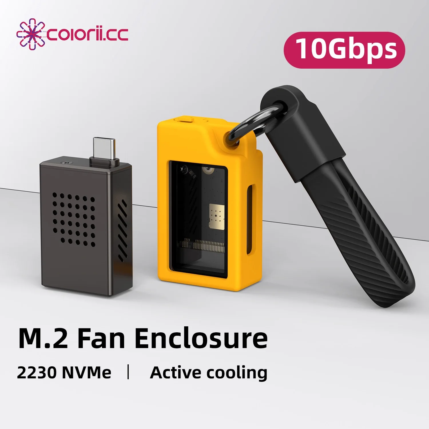 SSD Enclosure NVMe 10Gbps PCIe Case USB 3.2 Gen2 Tool Free External Adapter with Active Cooling System for 2230SSD 2TB Accessory
SSD Enclosure NVMe 10Gbps PCIe Case USB 3.2 Gen2 Tool Free External Adapter with Active Cooling System for 2230SSD 2TB Accessory